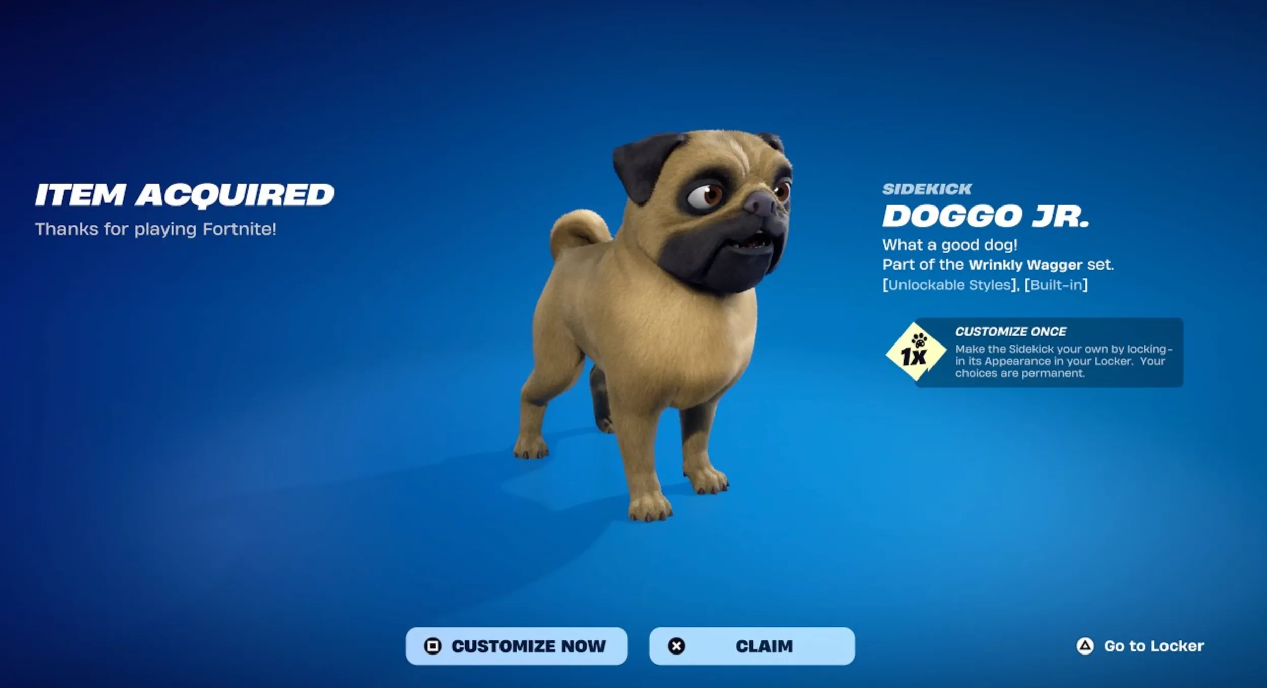 Doggo Jr fortnite